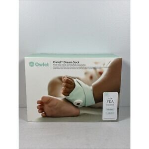 Owlet Dream Sock, Smart Baby Monitor, Mint. NEW OPEN BOX - READ